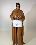 Abaya Warda Beige