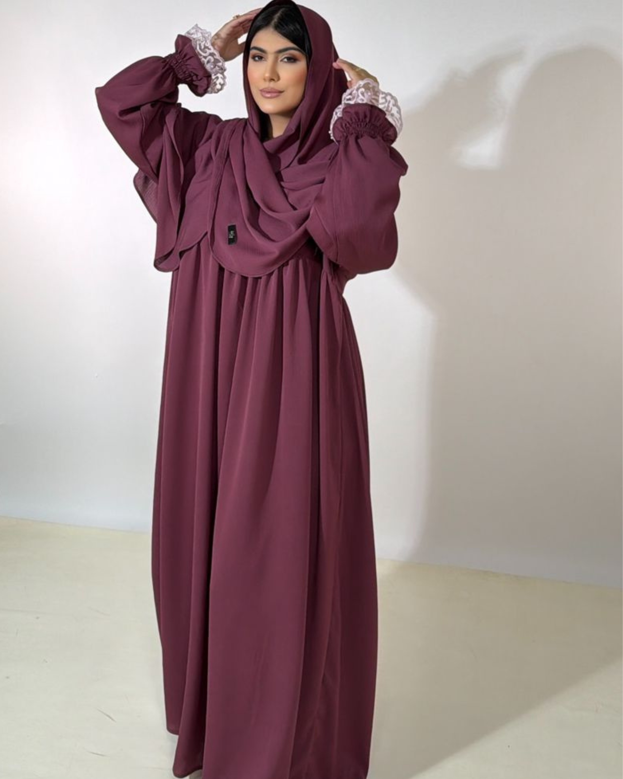Abaya Warda Violette