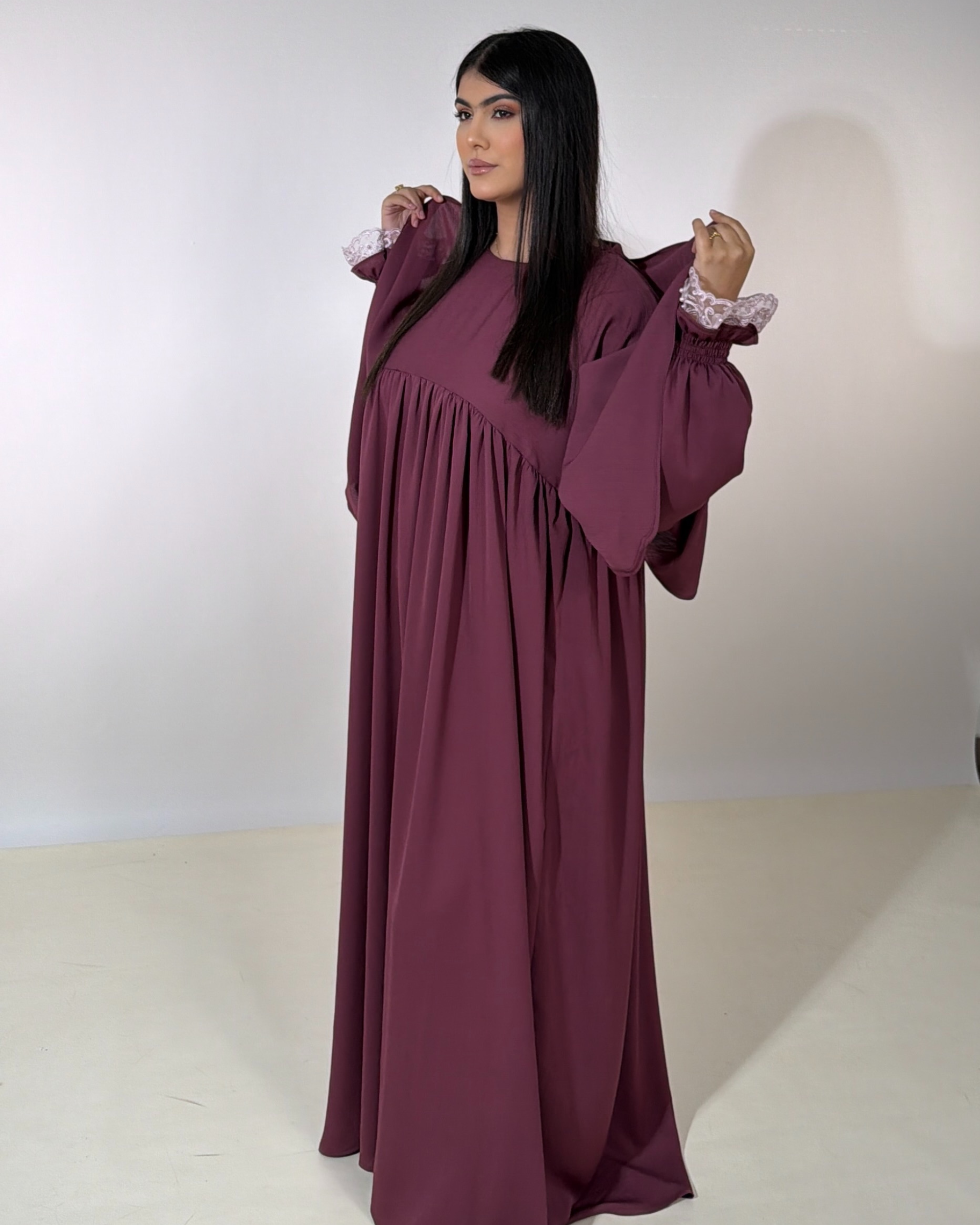 Abaya Warda Violette
